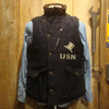 FREEWHEELERS UNION SPECIAL OVERALLS WINTER AVIATOR'S VEST “HIGH HATS” 1731011画像