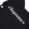 Supreme × INDEPENDENT Old English Tee BLACK画像
