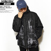 DOUBLE STEAL BLACK DOT PHOTO HOOD JACKET -BLACK- 775-69205画像
