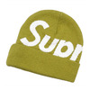 Supreme Big Logo Beanie MOSS GREEN画像