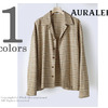AURALEE SILK SUMMER TWEED BLOUSON A8SB02TW画像