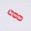 Supreme × LOUIS VUITTON Monogram Box Logo Tee RED画像
