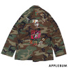 APPLEBUM × PLAY SEXy girl LOVE Military Camo Jacket画像