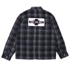 Supreme × INDEPENDENT Quilted Flannel Shirt画像