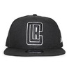 NEW ERA LOS ANGELES CLIPPERS BLACKxWHITE NRNE70353694画像