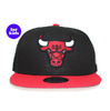 NEW ERA CHICAGO BULLS スナップバックキャップ BLACKxRED NRNE70350811画像