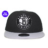 NEW ERA BROOKLYN NETS スナップバックキャップ BLACKxGREY NRNE70350819画像