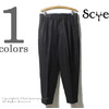 Scye リネン 2タック テーパードパンツ 1118-81051画像
