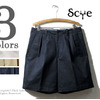 SCYE BASICS 2タック チノショーツ 5118-81503画像