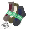 GOHEMP &times; ANONYMOUSISM HEMP 2TONE PILE QUARTER SOCKS GHG0012GLL画像