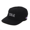 Champion USA Logo Cap BLACK 381-0067画像