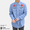 STUSSY Poppy Denim L/S Shirt 111952画像