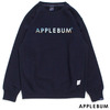 APPLEBUM Basketball Court Crew Sweat NAVY画像