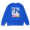 Supreme × THE NORTH FACE Mountain Crewneck Sweatshirt ROYAL画像