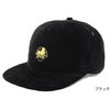 STUSSY Gold Velvet Snapback Ballcap 131757画像