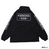 Cruizer & Co. EAST LA COACH JACKET BLACK画像
