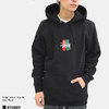 STUSSY Bars Logo Applique Pullover Hoodie 118266画像