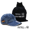 '47 Brand &times; PINTRILL NEW YORK SAUCEY CAP INDIGO BLUE画像