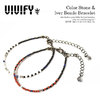 VIVIFY Color Stone & Silver Beads Bracelet VFB-137画像