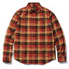 TOYPLANE CHECK FLANNEL SHIRT (RED) TP17-FSH03画像