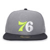 NEW ERA PHILADELPHIA 76ERS フィテッドキャップ GREY APNEPPS045画像