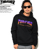 THRASHER HOMETOWN HOODIE -BLACK/PURPLE- TH5802GBP画像