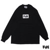 FUN BOX LOGO L/S TEE BLACK画像