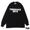 FUN YOKOHAMA BOYS L/S TEE BLACK画像