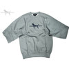 Labrador Retriever LOGO CREW grey画像