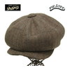 DAPPER'S Herringbone Casquette LIGHT BROWN LOT1223画像