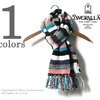 INVERALLAN MULTI BORDER HAND KNIT SCARF 12I画像