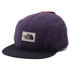 THE NORTH FACE Crusher Sherpa 5-Panel Hat PURPLE画像