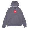 THE NORTH FACE Embroidered Box Logo Hoodie GREY画像