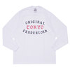 TENDERLOIN 直営店限定 OTT L/S TEE (ボルネオスカル) WHITE画像