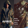 AVIREX NAVAL CUSTOM SHELL PARKA 6182140画像