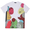 COMME des GARCONS HOMME DEUX &times; Barry McGee FACE TEE WHITE画像