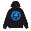 Supreme Disrupt Hooded Sweatshirt BLACK画像