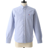 MAISON KITSUNE OXFORD TRICOLOR FOX PATCH CLASSIC SHIRT BD KMH2800画像