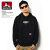 BEN DAVIS BACK LOGO HOODIE -BLACK- C-8380035画像