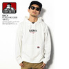 BEN DAVIS BACK LOGO HOODIE -WHITE- C-8380035画像