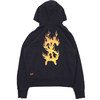 ksubi &times; TRAVIS SCOTT FLAMING DOLLAR HOOD BLACK画像