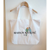MAISON KITSUNE TOTE BAG LOVEBIRDS KUX8802画像