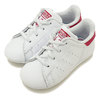 adidas STAN SMITH CRIB Running White/Running White/Bold Pink S82618画像