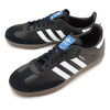 adidas Originals SAMBA Core Black/Running White/Gum BZ0058画像
