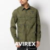 AVIREX 2TONE CAMO MILLITARY SHIRT 6185094画像
