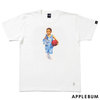 APPLEBUM North Carolina Boy Tee WHITE画像