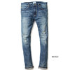 CRIMIE BORN FREE GARAGE CRASH STRETCH JAPANEASE SELVEDGE DENIM SLIM JEANS C1H3-CXBF-P1U2画像