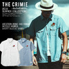 CRIMIE WESTERN ROSE AND RIBON NEEDLE WORKS SHORT SLEEVE SHIRT C1H3-SH12画像