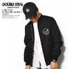 DOUBLE STEAL LINE DOU STADIUM JACKET -BLACK- 781-32009画像