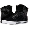 SUPRA SKYTOP CLASSICS / BLC Black suede and croc-embossed leather.Black sole. 08003-089/S18271画像